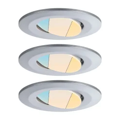 Paulmann Calla drejelig on/off 9cm CCT 3 stk krom