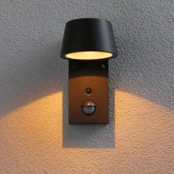 Paulmann Capea udendørs LED-væglampe, antracit, aluminium