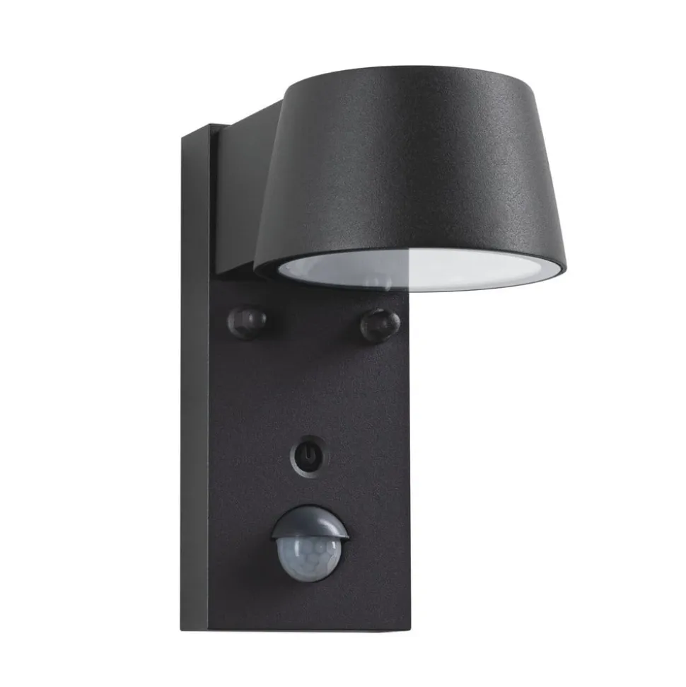 Paulmann Capea udendørs LED-væglampe, antracit, aluminium