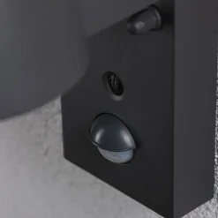 Paulmann Capea udendørs LED-væglampe, antracit, aluminium
