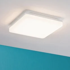 Paulmann Cela LED-panel, 28 x 28 cm, hvid, IP44