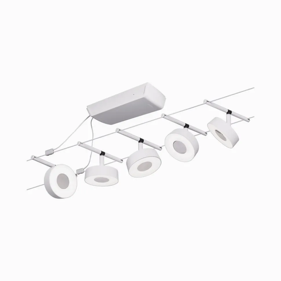 Paulmann Circle LED-wiresystem 5 lk, mat hvid