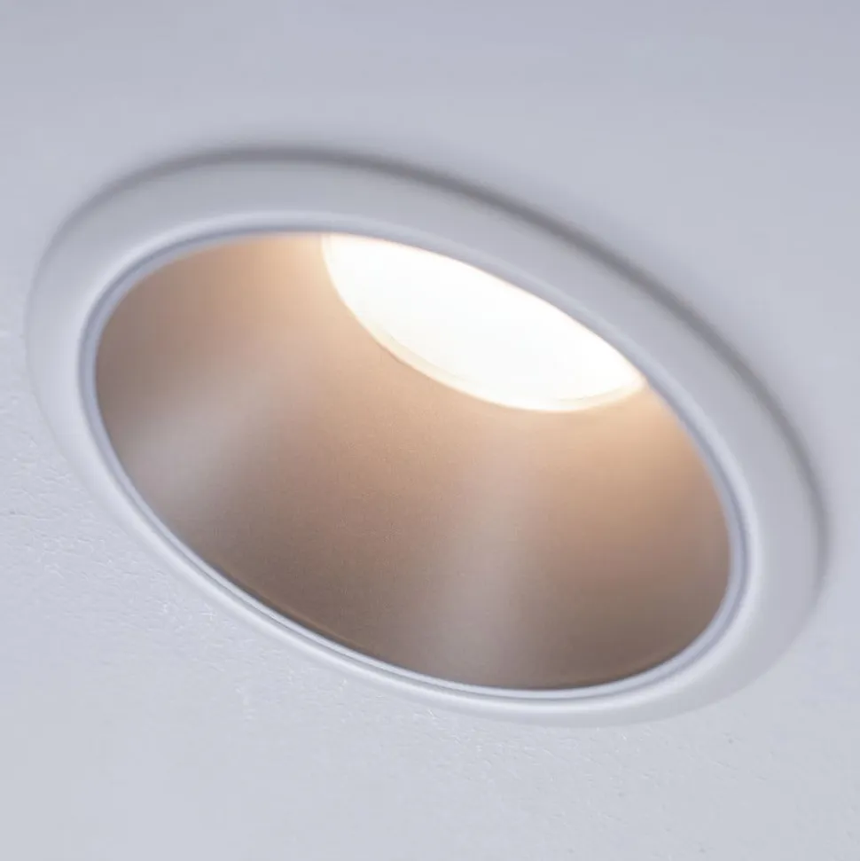 Paulmann Cole LED-spotlight, sølv-hvid