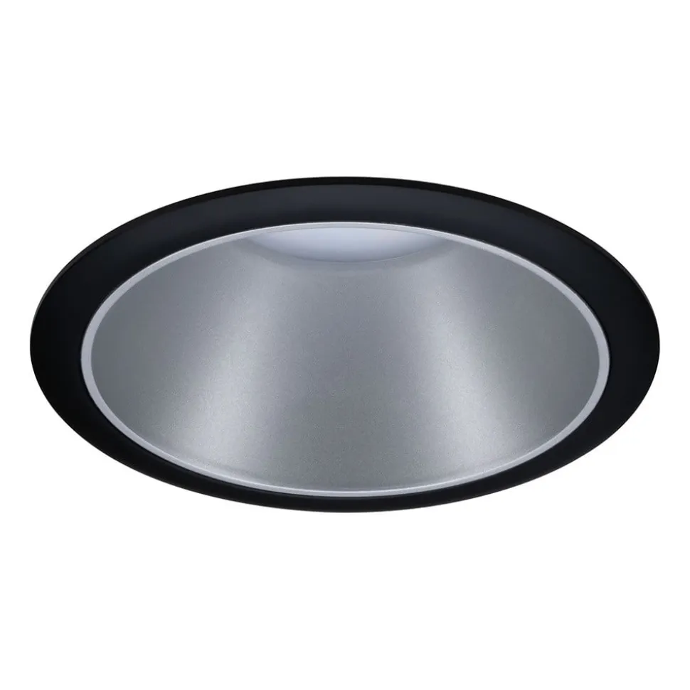 Paulmann Cole LED-spotlight, sølv-sort