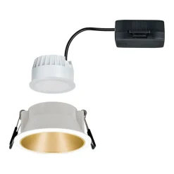 Paulmann Cole LED-spotlight, gylden-hvid