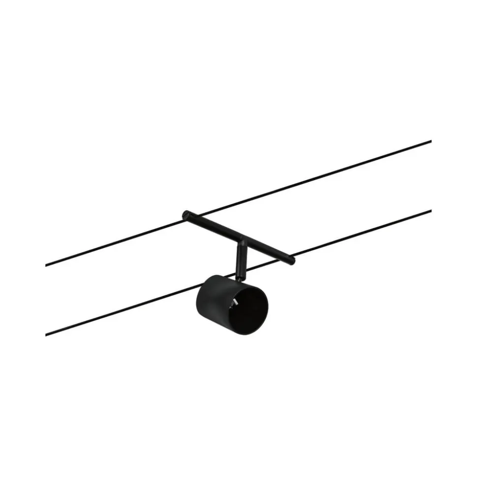 Paulmann Cup wiresystem basissæt 5 lk, mat sort