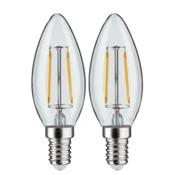 Paulmann E14 2,7 W 2.700 K LED-kerte filament 2 st