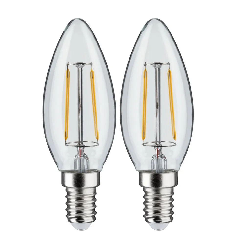 Paulmann E14 2,7 W 2.700 K LED-kerte filament 2 st