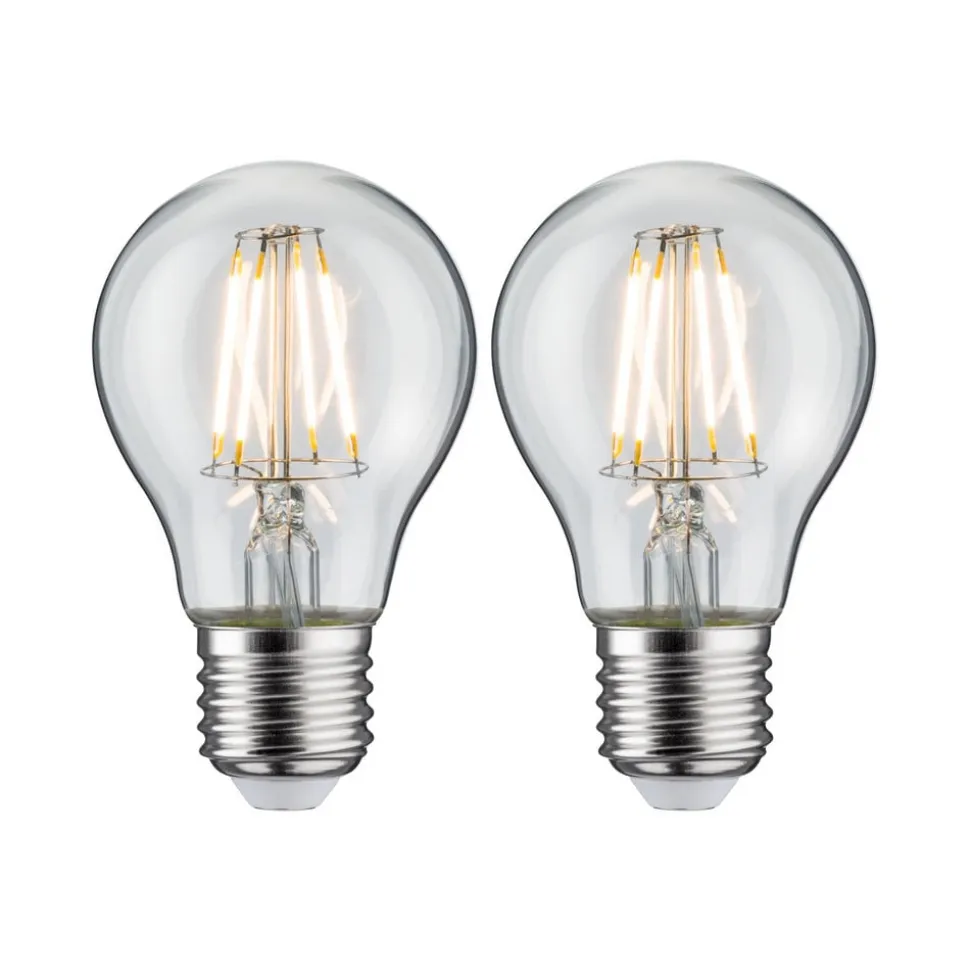 Paulmann E27 5 W 2.700 K LED-pære filament 2 stk