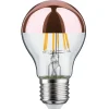 Paulmann E27 topforspejlet LED E14 6,5W 827 kobber