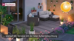 Paulmann Eileen udendørs væglampe solcelle, sensor