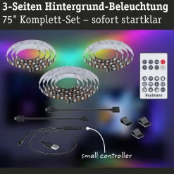 Paulmann EntertainLED LED-Strip RGB TV-apparat 75 tommer