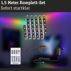 Paulmann EntertainLED LED-strip, RGB, sæt, 1,5 m