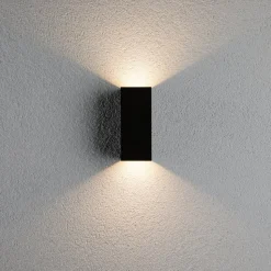 Paulmann Flame væglampe 2 lk 15,5 cm antracit
