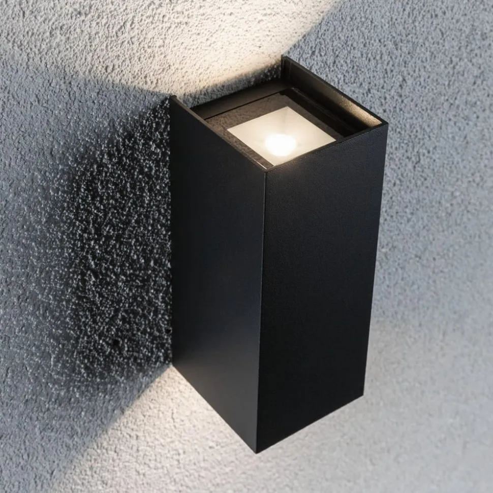 Paulmann Flame væglampe 2 lk 15,5 cm antracit