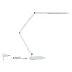 Paulmann FlexBar LED-skrivebordslampe, hvid