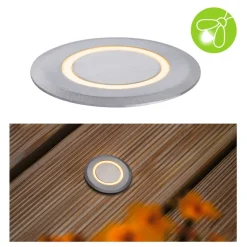 Paulmann Goldlicht LED nedgravningsspot 5cm skærm