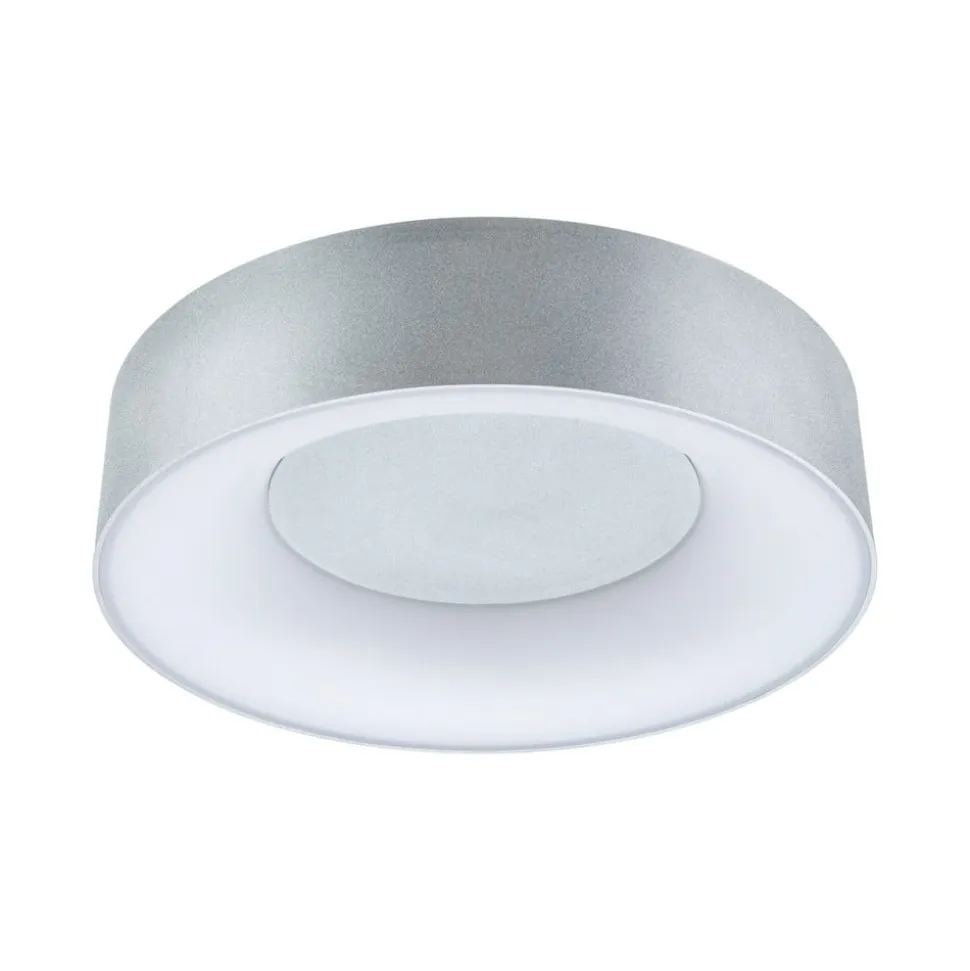 Paulmann HomeSpa Casca LED-loftslampe, hvid/aluminium, IP44