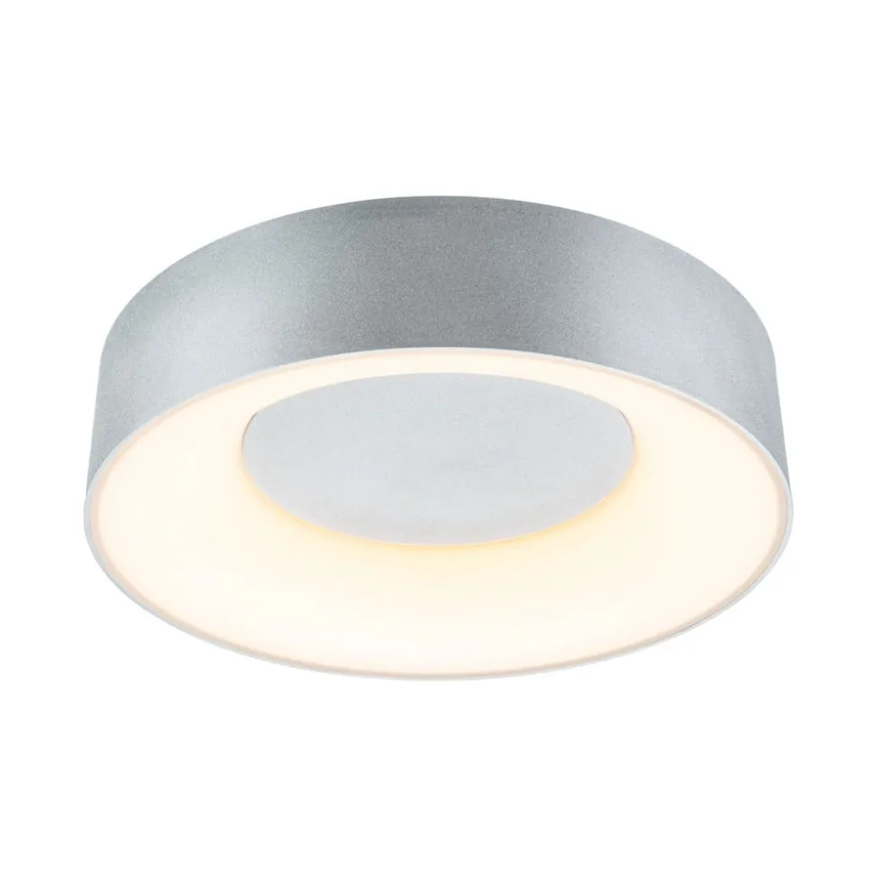 Paulmann HomeSpa Casca LED-loftslampe, hvid/aluminium, IP44