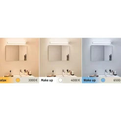 Paulmann HomeSpa Luno LED-spejllampe, 60 cm