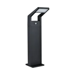 Paulmann Juntea LED stibelysning, aluminium, antracit, sensor