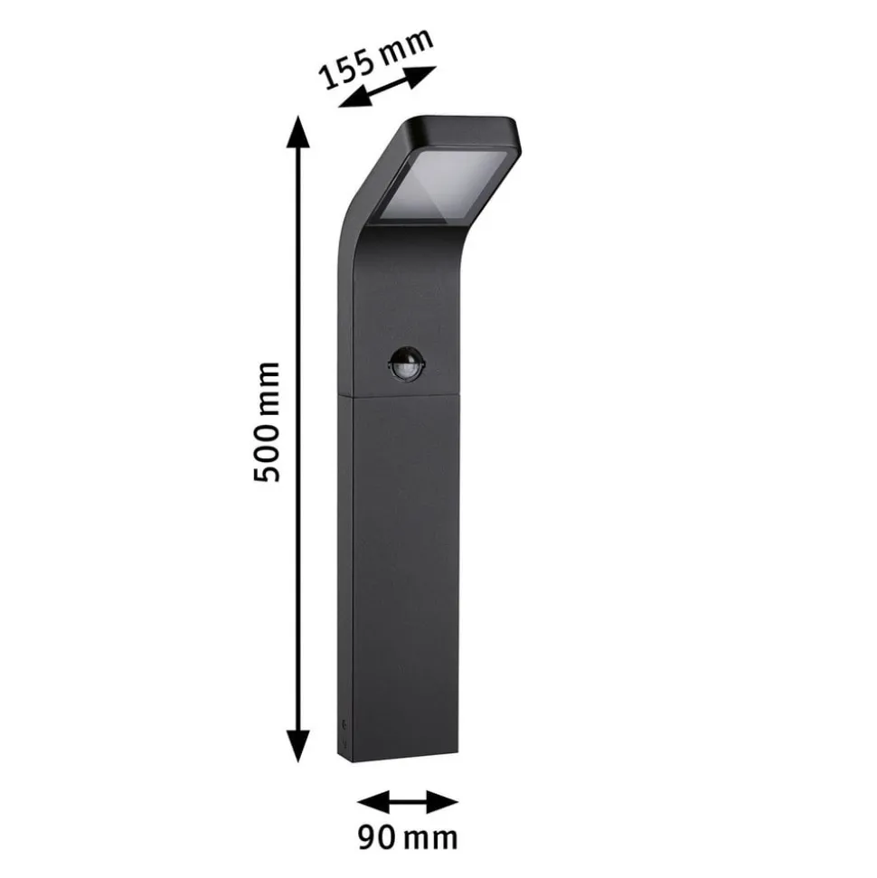 Paulmann Kulma LED-gadelampe med sensor