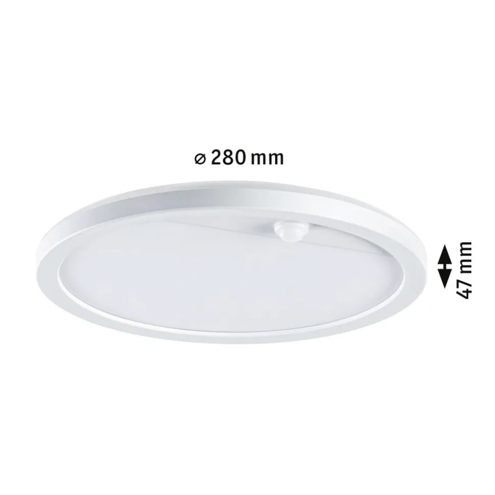 Paulmann Lamina LED-væglampe CCT sensor rund, hvid