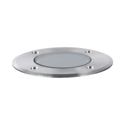 Paulmann LED nedgravningslampe 94732, Ø 11 cm, stål