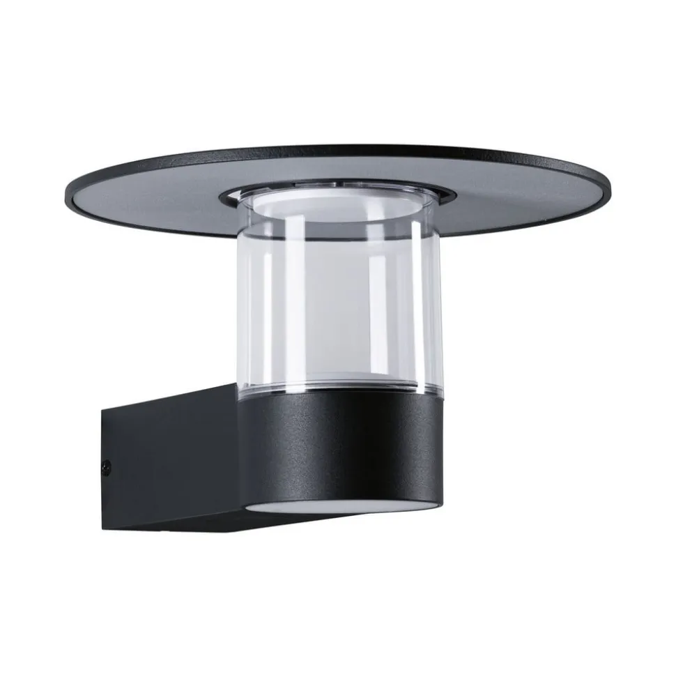 Paulmann LED udendørs væglampe Sienna, aluminium, sensor