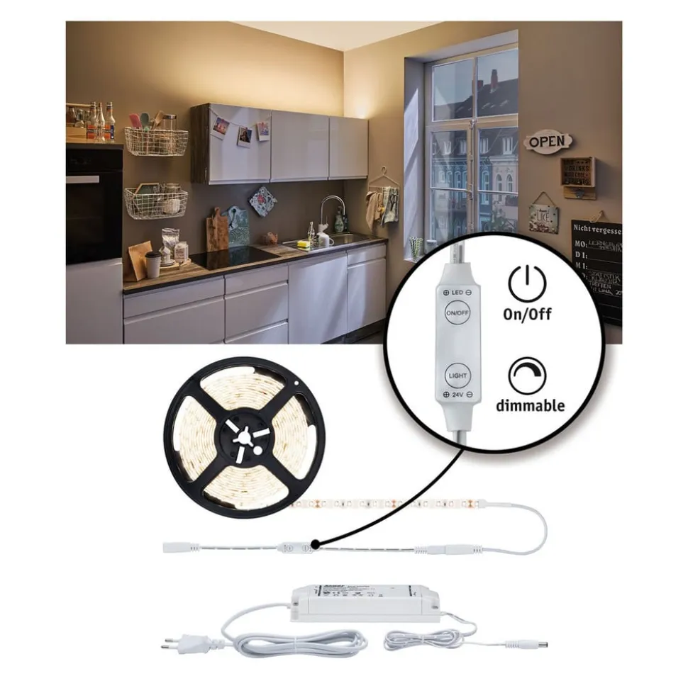 Paulmann LED-dekorationslampe SimpLED 3 m, 3.000 K