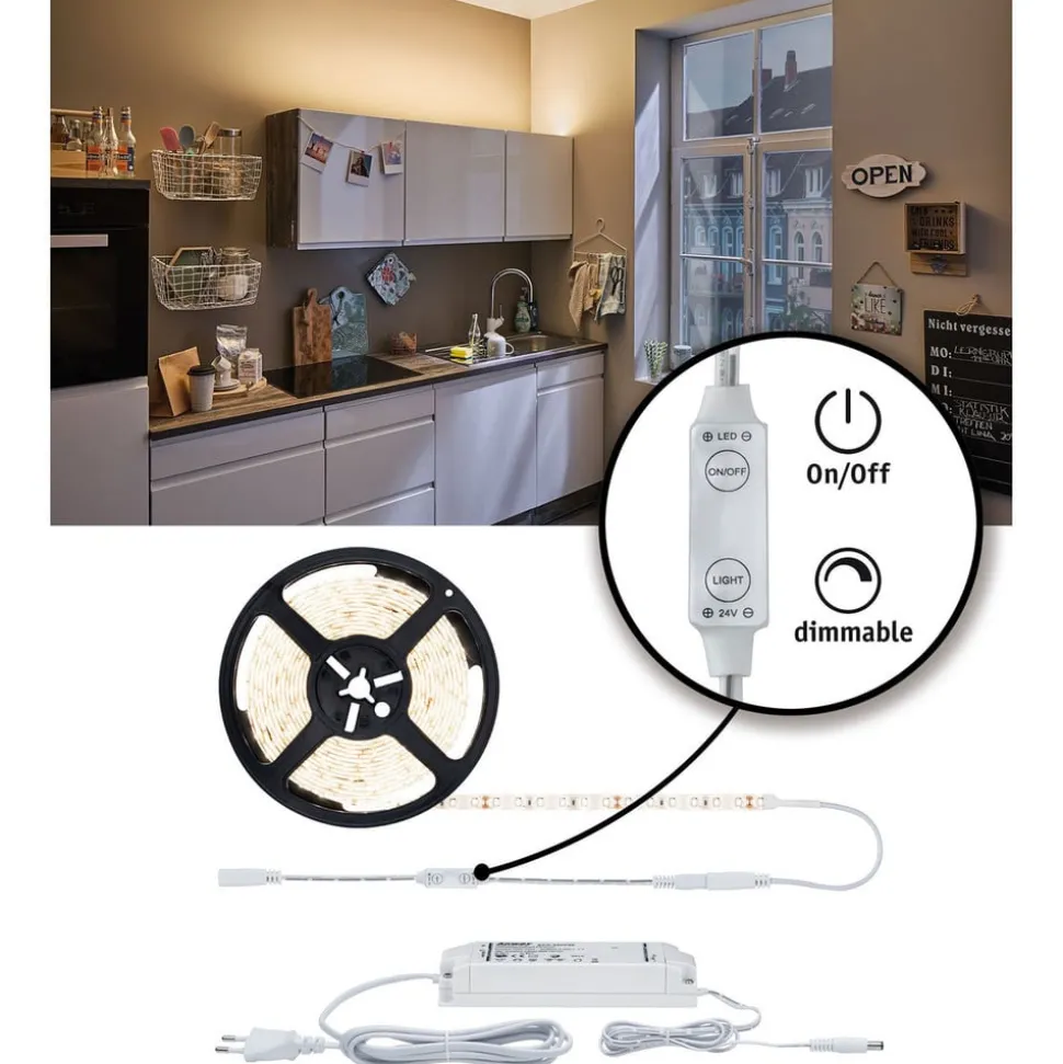 Paulmann LED-dekorationslampe SimpLED 3 m, 3.000 K