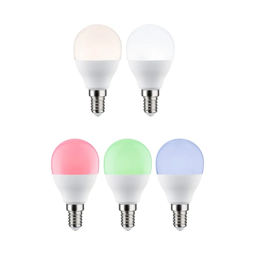 Paulmann LED-dråbe E14 5W 470lm ZigBee RGBW 3 stk