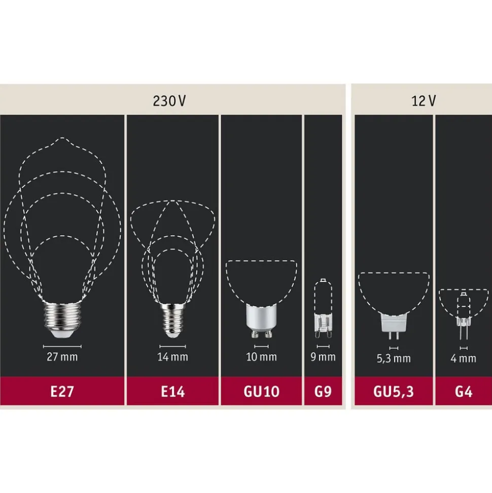 Paulmann LED-globe G80 E27 7,5 W 827 opal, dæmpes