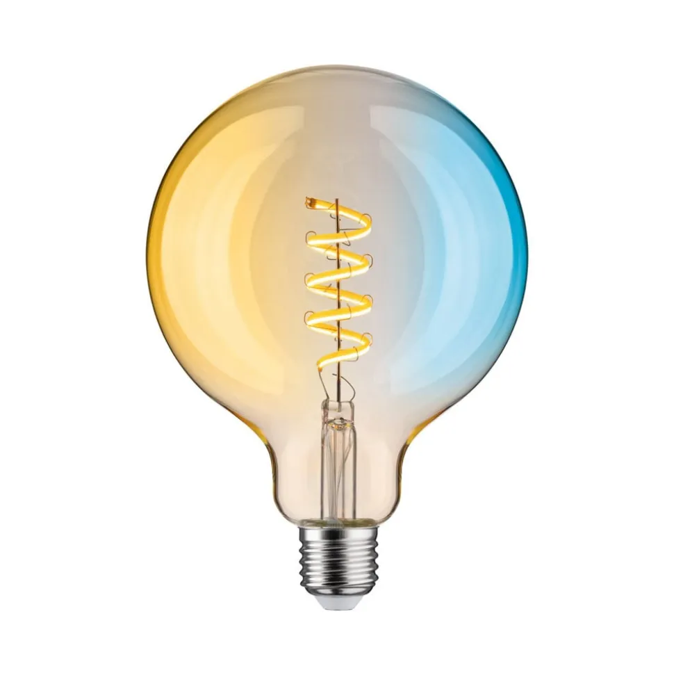 Paulmann LED-globe G125 ZigBee E27 7,5W guld CCT
