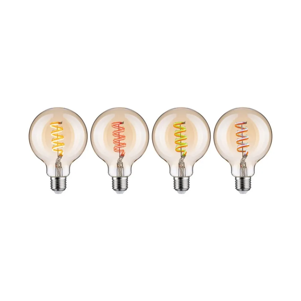 Paulmann LED-globe G95 ZigBee E27 6,3W guld RGBW