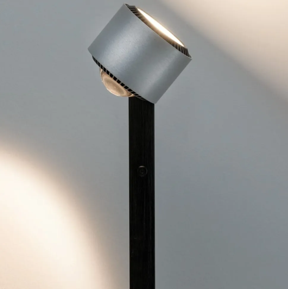 Paulmann LED-gulvlampe Aldan, metal, justerbar, dæmpbar