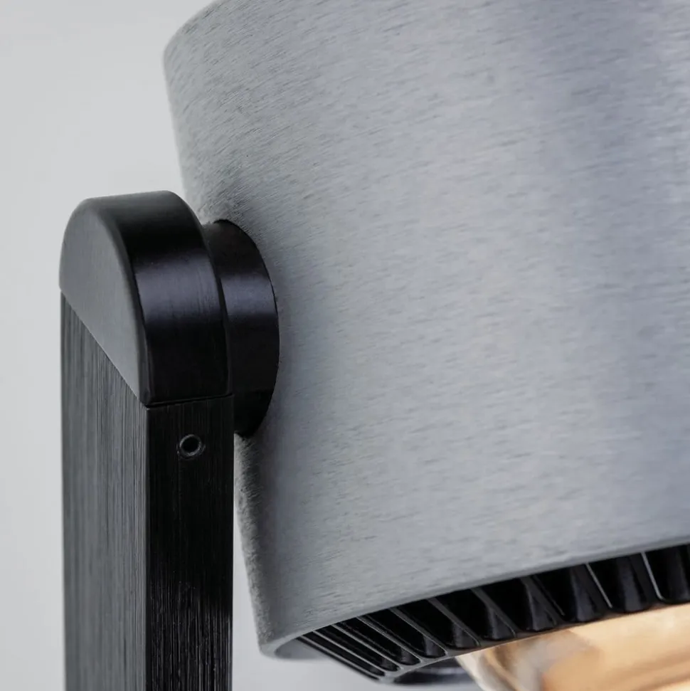 Paulmann LED-gulvlampe Aldan, metal, justerbar, dæmpbar
