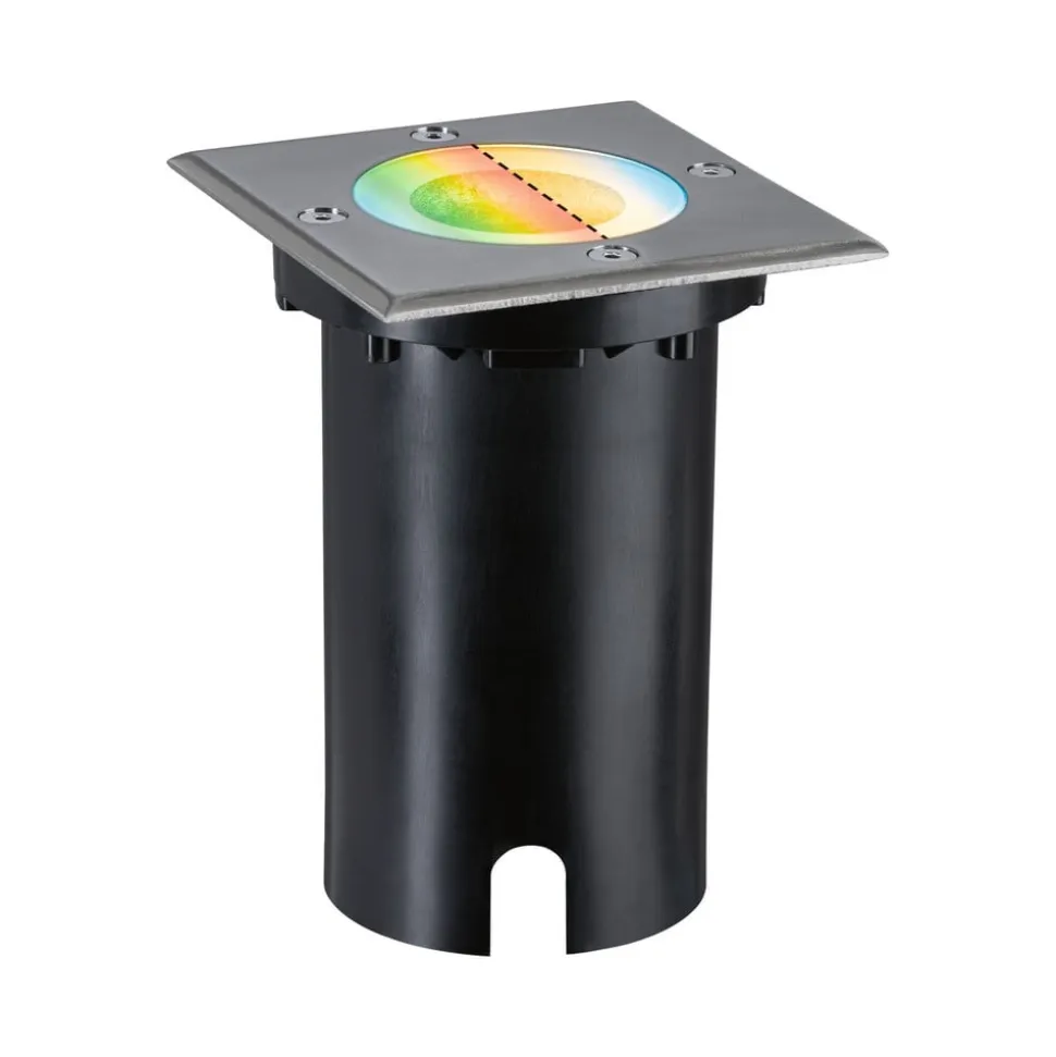 Paulmann LED-gulvlampe til indbygning Gulv, kantet, RGBW, zigbee