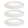 Paulmann LED-indbygningsspot Cymbal 3x6,8W IP44