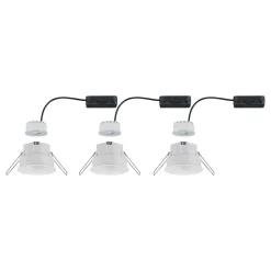 Paulmann LED-indbygningsspot Cymbal 3x6,8W IP44