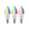 Paulmann LED-kerte E14 5W 470lm ZigBee RGBW 3 stk