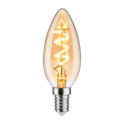 Paulmann LED-kertepære E14 4W 1.800 K guld