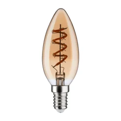 Paulmann LED-kertepære E14 4W 1.800 K guld