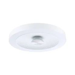 Paulmann LED-loftlampe Volea, hvid/sølv Ø 40 cm IP44 dæmpbar