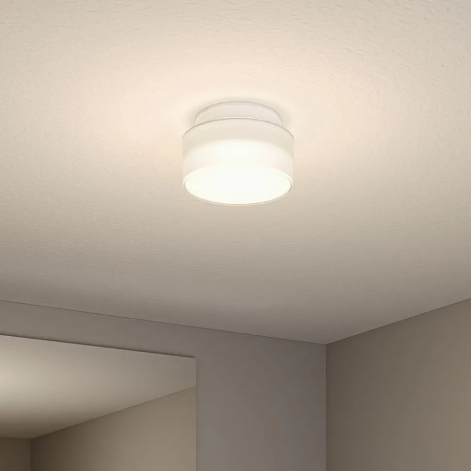Paulmann LED-loftslampe Maro, hvid, Ø 16 cm, IP44