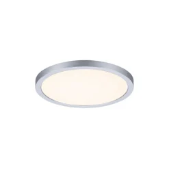 Paulmann LED-panel Areo 3.000 K rund krom 17,5cm