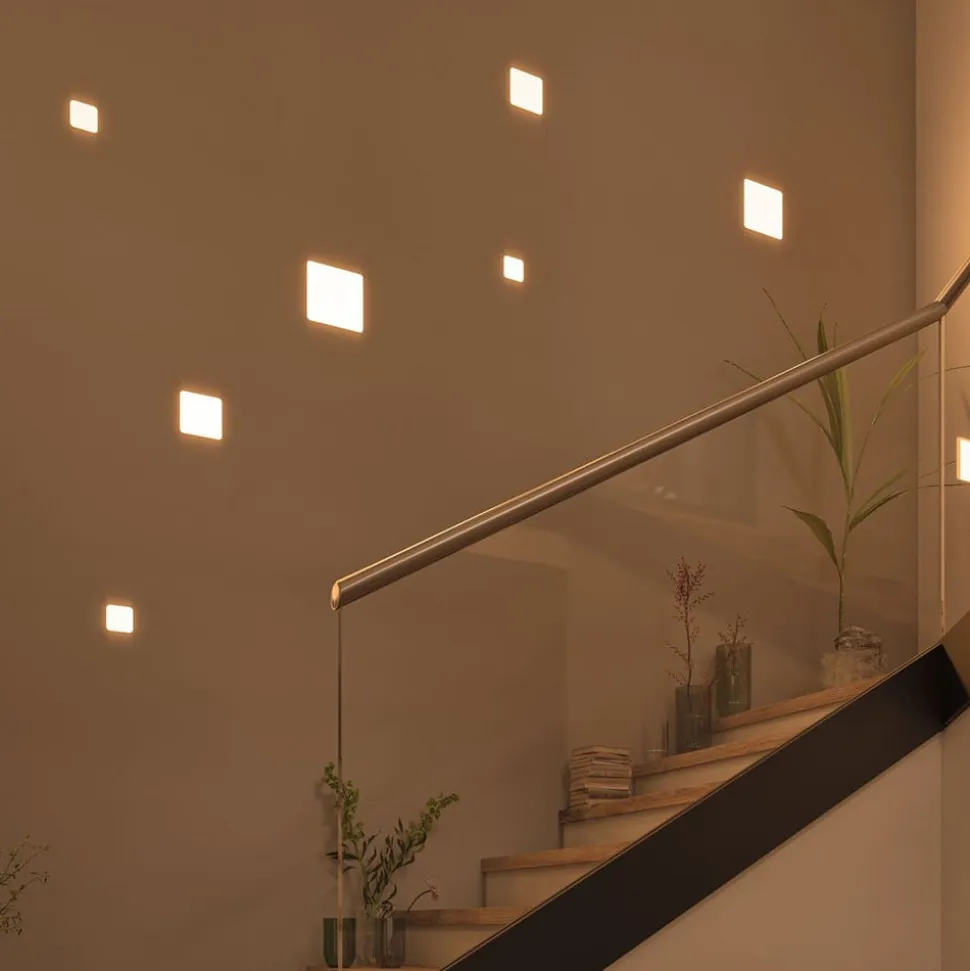 Paulmann LED-panel Veluna 3.000K kantet, 18,5cm