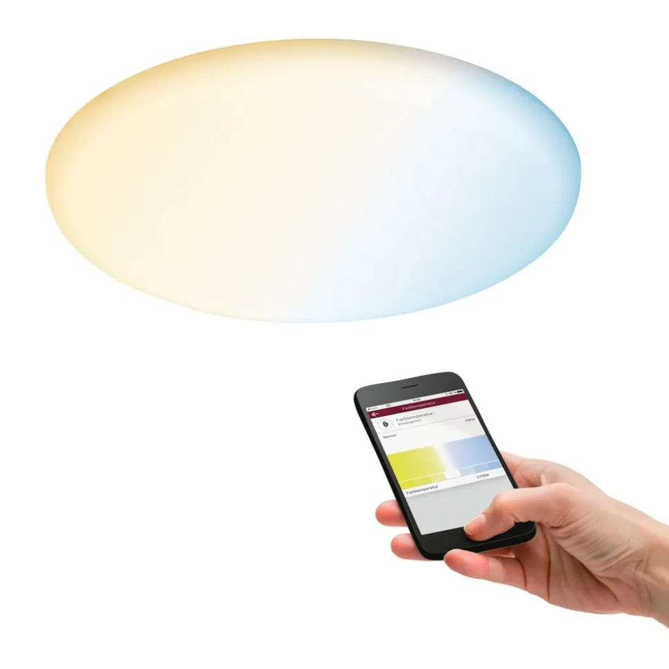 Paulmann LED-panel Veluna rund CCT ZigBee 21,5cm