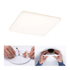 Paulmann LED-panel Veluna 830 kantet 3stepdim 19cm