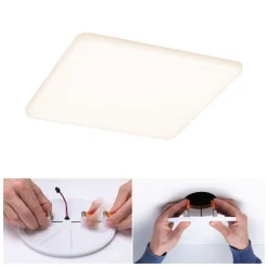 Paulmann LED-panel Veluna 830 kantet 3stepdim 19cm